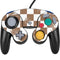 Marijuana Brown Checkered Nintendo GameCube Controller Skin