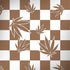 Marijuana Brown Checkered Notebook 9 Pro 13in (2017) Skin