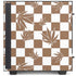 Marijuana Brown Checkered NZXT H510 Compact ATX Mid-Tower Case Skin