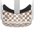 Marijuana Brown Checkered Oculus Quest 2 Skin