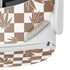 Marijuana Brown Checkered Oculus Quest 2 Skin