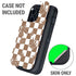 Marijuana Brown Checkered Otterbox Defender iPhone Skin
