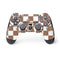 Marijuana Brown Checkered PS4 Controller Skin