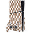 Marijuana Brown Checkered PS5 Slim Disk Bundle Skin