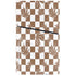 Marijuana Brown Checkered PS5 Slim Disk Console Skin