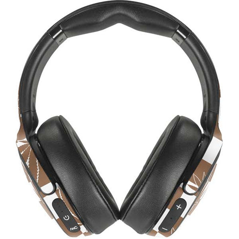Marijuana Brown Checkered Skullcandy Venue Skin