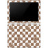 Marijuana Brown Checkered Surface Go Skin