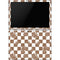 Marijuana Brown Checkered Surface Pro 6 Skin