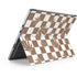 Marijuana Brown Checkered Surface Pro 8 Skin
