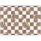 Marijuana Brown Checkered Surface Pro 9 Skin