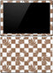Marijuana Brown Checkered Surface Pro (2017) Skin