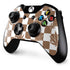Marijuana Brown Checkered Xbox One Controller Skin