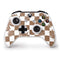 Marijuana Brown Checkered Xbox One S Controller Skin
