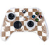 Marijuana Brown Checkered Xbox Series S Controller Skin
