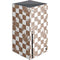 Marijuana Brown Checkered Xbox Series X Console Skin