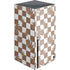 Marijuana Brown Checkered Xbox Series X Console Skin