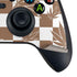 Marijuana Brown Checkered Xbox Series X Controller Skin