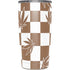 Marijuana Brown Checkered Yeti 20oz Tumbler Skin