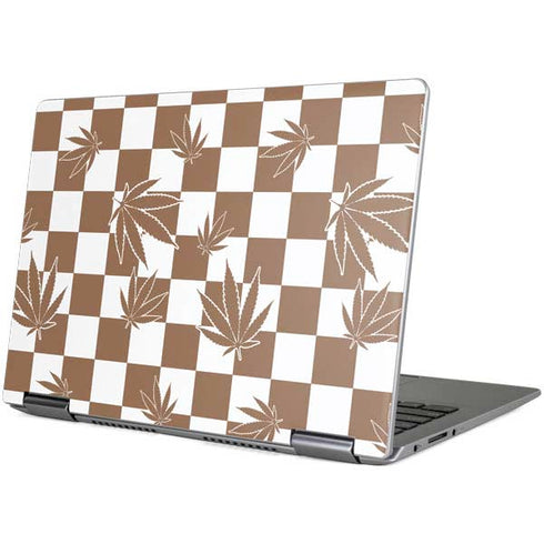 Marijuana Brown Checkered Yoga 710 14in Skin