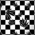Marijuana Checkered Dell Alienware Skin