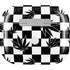 Marijuana Checkered Apple AirPods (3rd Gen 2021) Skin