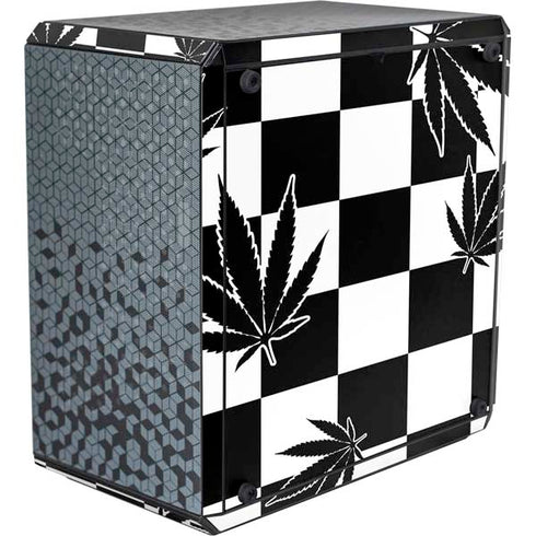 Marijuana Checkered Cooler Master MasterBox Q300L Mini Tower Skin