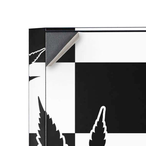 Marijuana Checkered Corsair 4000D Tempered Glass Mid-Tower ATX Case Skin