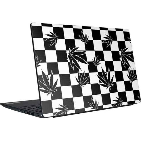 Marijuana Checkered Dell Vostro Skin