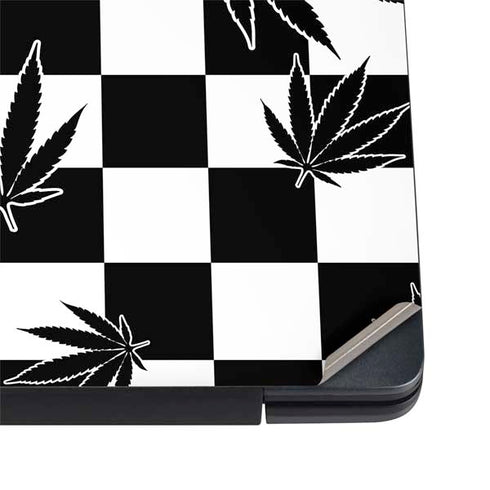 Marijuana Checkered Dell Vostro Skin