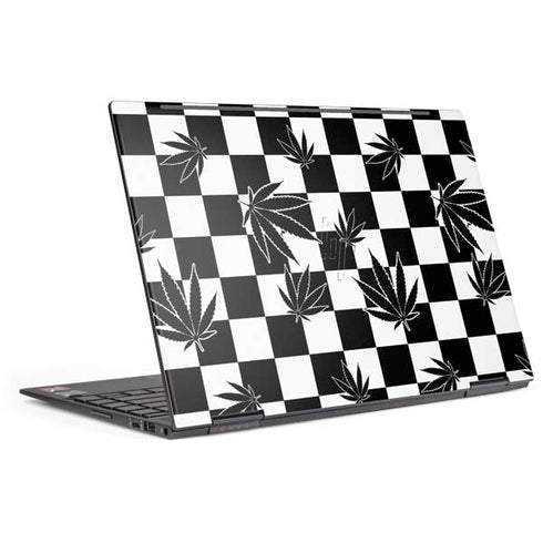 Marijuana Checkered HP Envy Skin