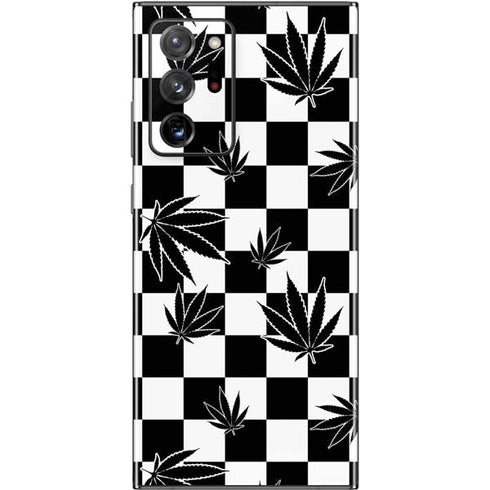 Marijuana Checkered Galaxy Note20 Ultra 5G Skin