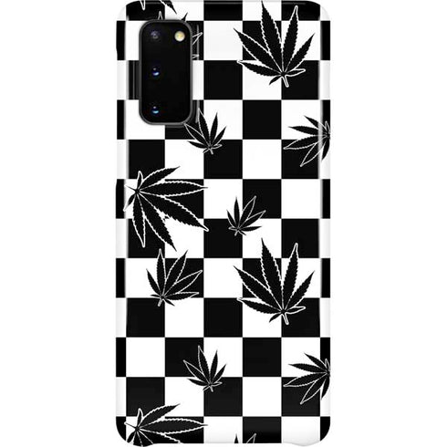Marijuana Checkered Galaxy S20 Lite Case