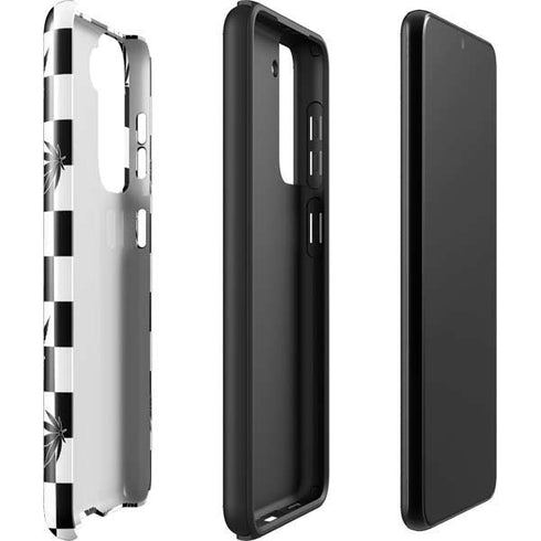 Marijuana Checkered Galaxy S22 Plus Pro Case