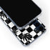 Marijuana Checkered Galaxy S24 Clear Case