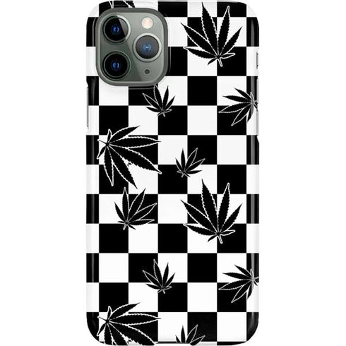 Marijuana Checkered iPhone 11 Pro Lite Case