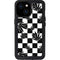 Marijuana Checkered iPhone 13 Mini Waterproof Case