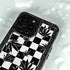 Marijuana Checkered iPhone 14 Pro Max Waterproof Case