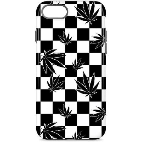 Marijuana Checkered iPhone 8 Pro Case