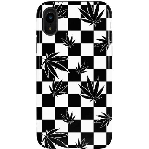 Marijuana Checkered iPhone XR Pro Case