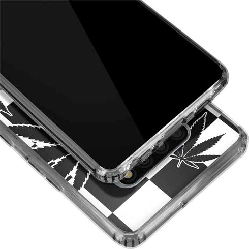 Marijuana Checkered LG Stylo 6 Clear Case