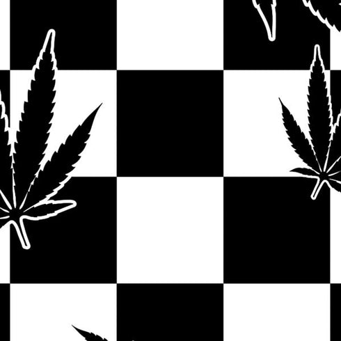Marijuana Checkered Moto E5 Play Skin