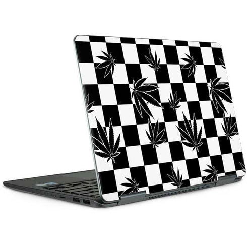 Marijuana Checkered Notebook 9 Pro 13in (2017) Skin