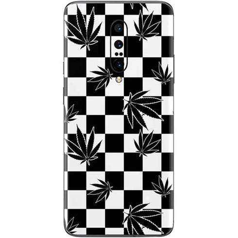 Marijuana Checkered OnePlus 7 Pro Skin