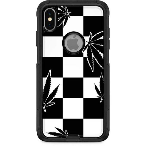 Marijuana Checkered Otterbox Commuter iPhone Skin