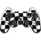 Marijuana Checkered PS3 Dual Shock wireless controller Skin