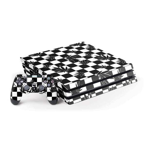 Marijuana Checkered PS4 Pro Bundle Skin