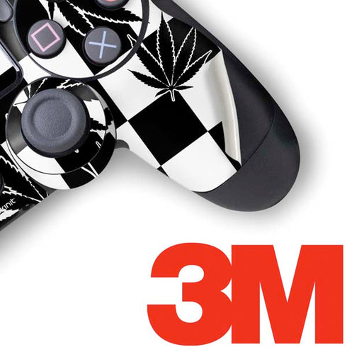 Marijuana Checkered PS4 Pro/Slim Controller Skin