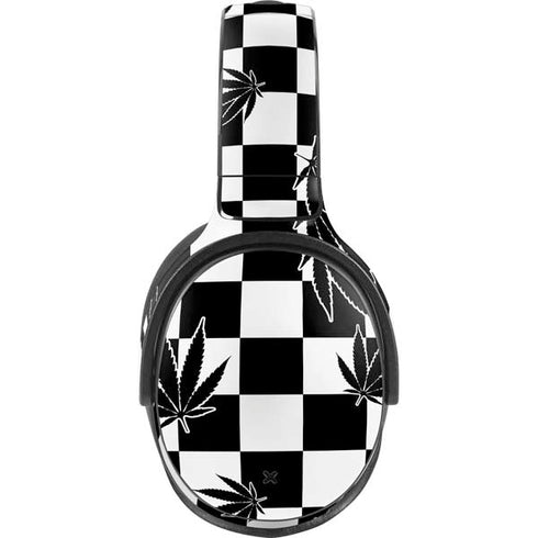 Marijuana Checkered Skullcandy Venue Skin