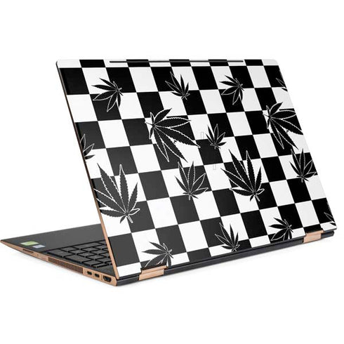 Marijuana Checkered HP Spectre Skin