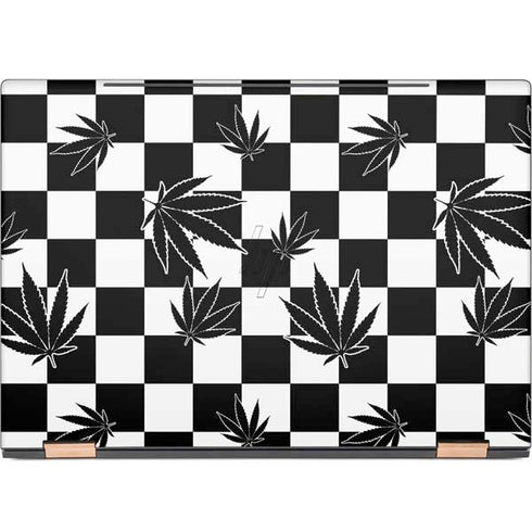 Marijuana Checkered HP Spectre Skin